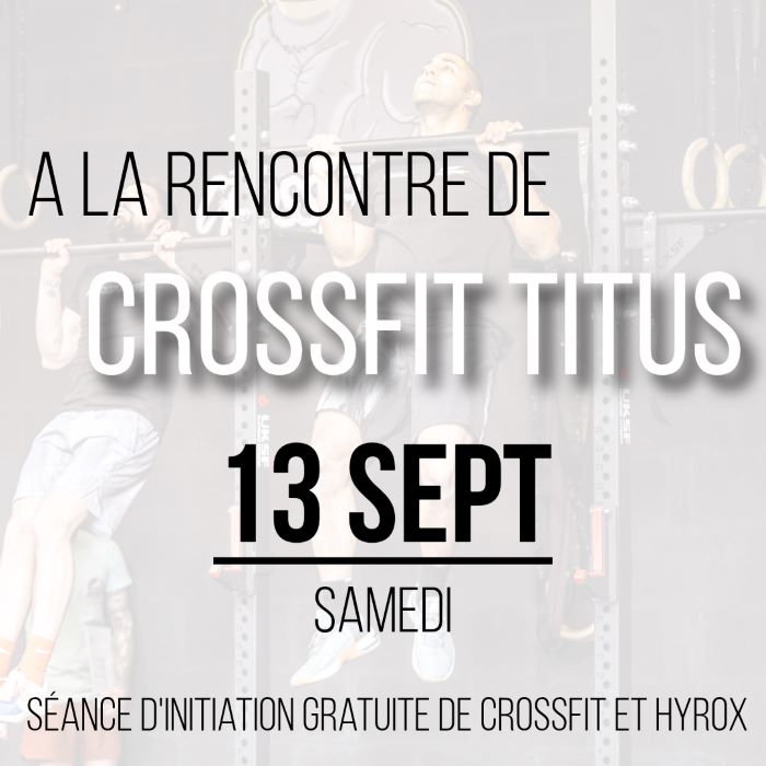 13 SEPT INITIATION CROSSFIT CAEN